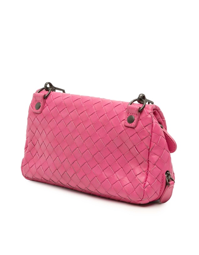 Pre-Loved by Azura Reborn - Pre-Loved Mini Nappa Intrecciato Expandable Chain Flap Crossbody