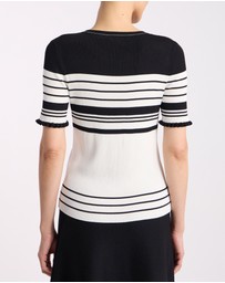David Lawrence - Arlie Stripe Knit Tee
