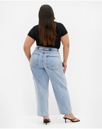 City Chic - Harley Fit Mum Vintage Ankle Grazer Jean