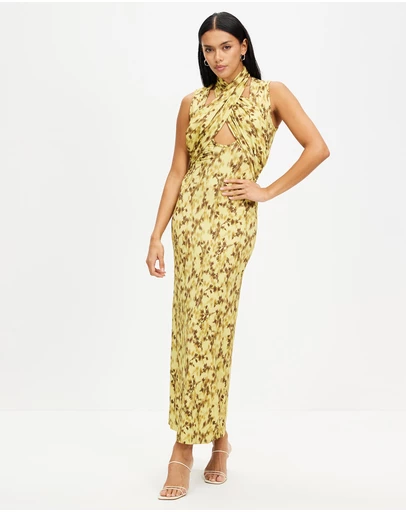Third Form - Wisteria Wrap Neck Tank Dress