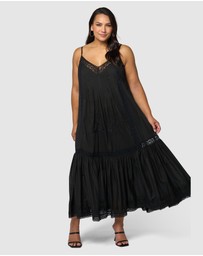 Sunday In The City - Elizabeth Embroidered Maxi Dress