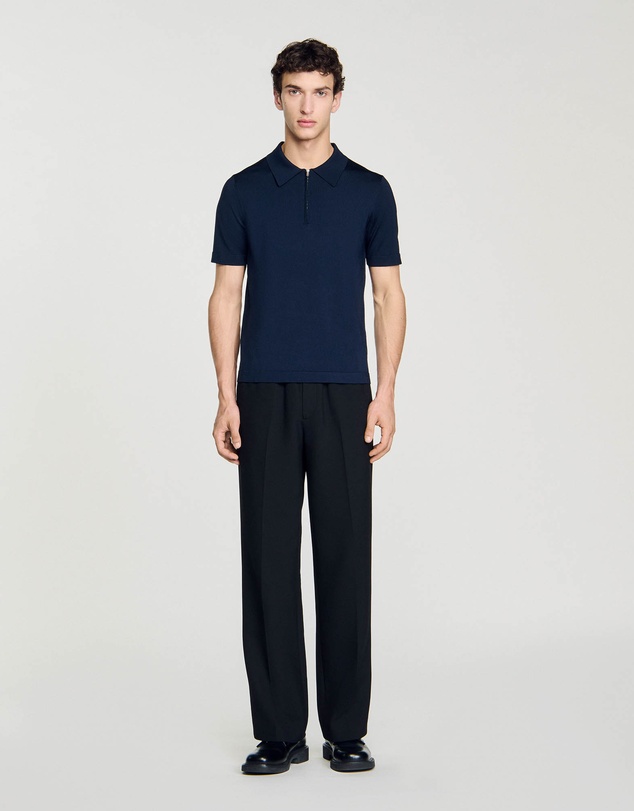 Sandro - Pablo Zip Sweater