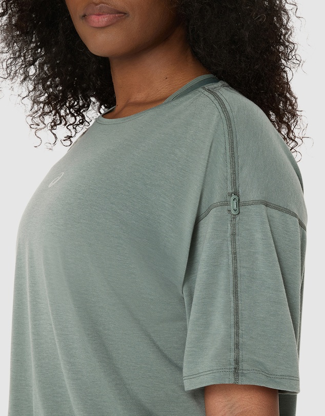 ASICS - Nagino Run Adjustable Short Sleeved Top - Women's