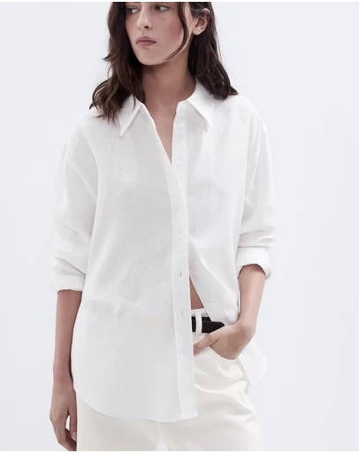 UNISON - The Classic Oversized Linen Shirt