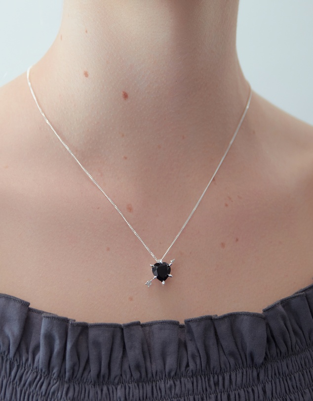 Karen Walker - Cupid's Arrow & Heart Necklace
