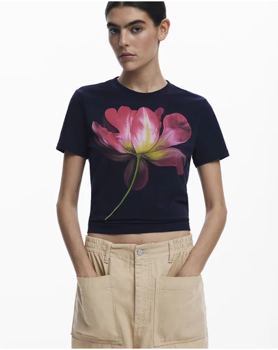 Desigual - Flower T-shirt