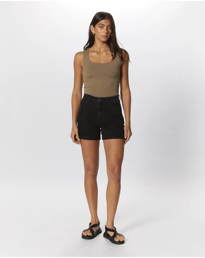 ONLY - Vega High Waisted Denim Shorts