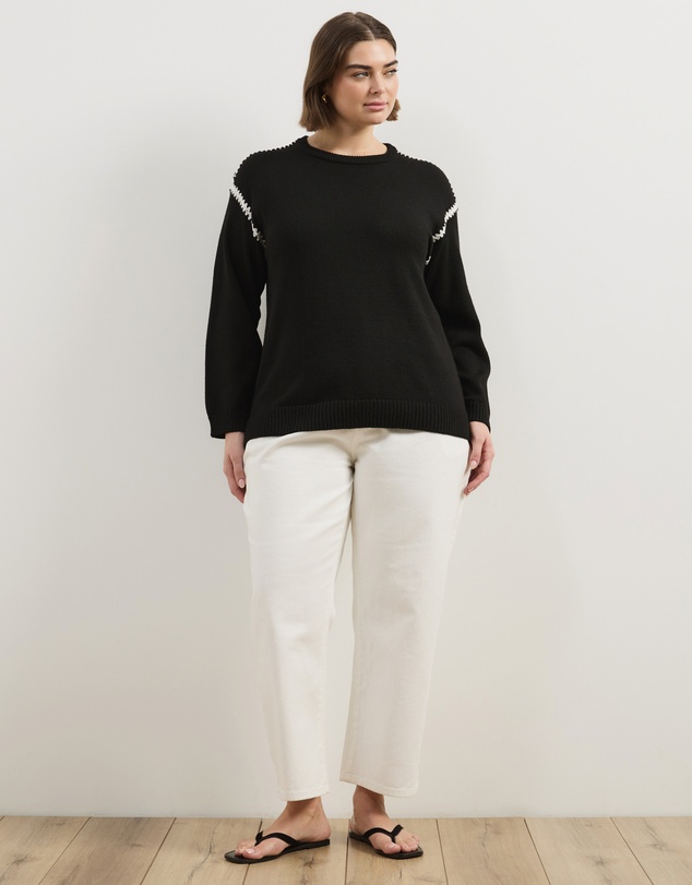 Atmos&Here Curvy - Maisie Oversized Sweater