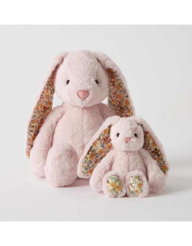 Jiggle and Giggle - Floral Pink Bunny Medium