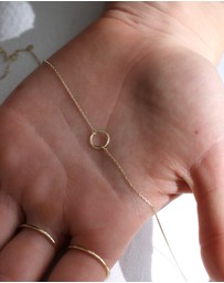 Luna Rae - Solid Gold - Eternity Necklace