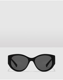 Hawkers Co - HAWKERS - Black MIRANDA Oversized Sunglasses Women UV400