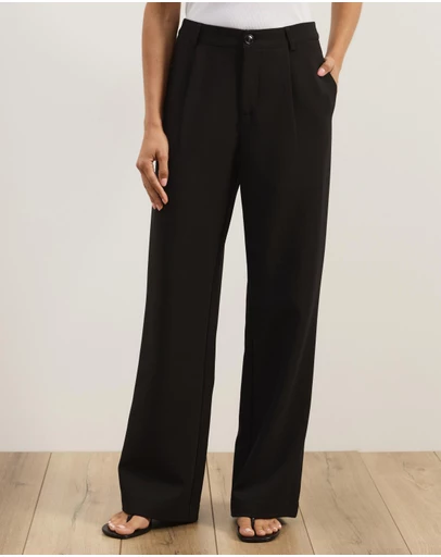 Atmos&Here - Sammie Straight Leg Tailored Pants