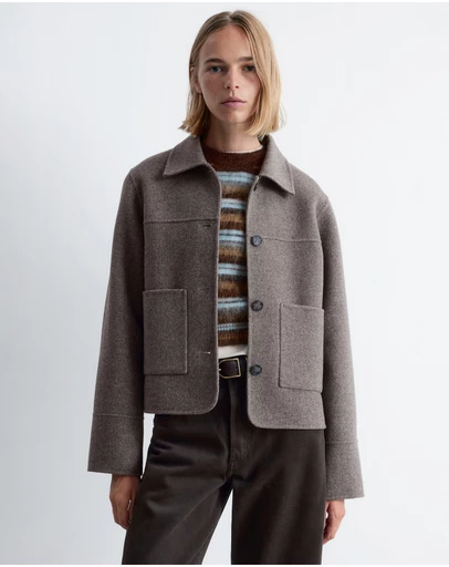 & Other Stories - Collared Wool Jacket