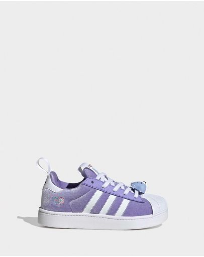 Light Purple, White & Core Black