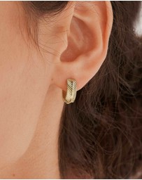 Fossil - Sadie Gold-Tone Earring