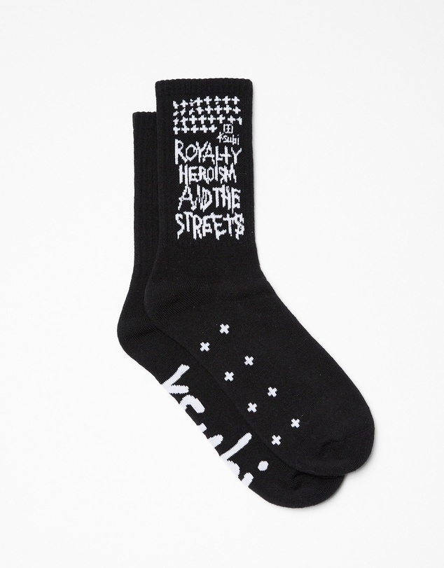Ksubi - Royalty Ksocks Black/White