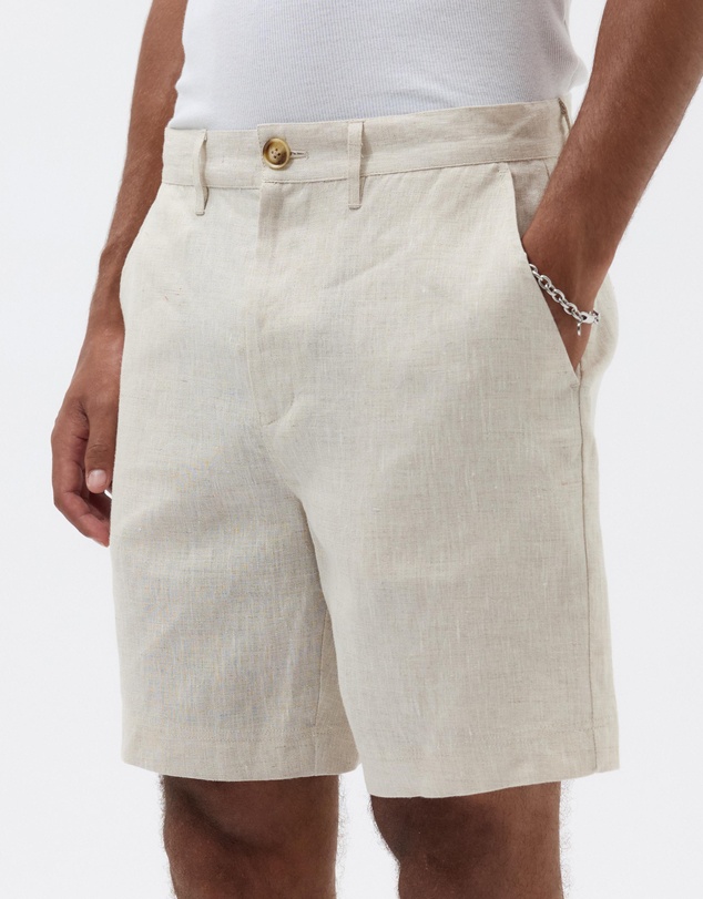 AERE - Tailored Linen Shorts