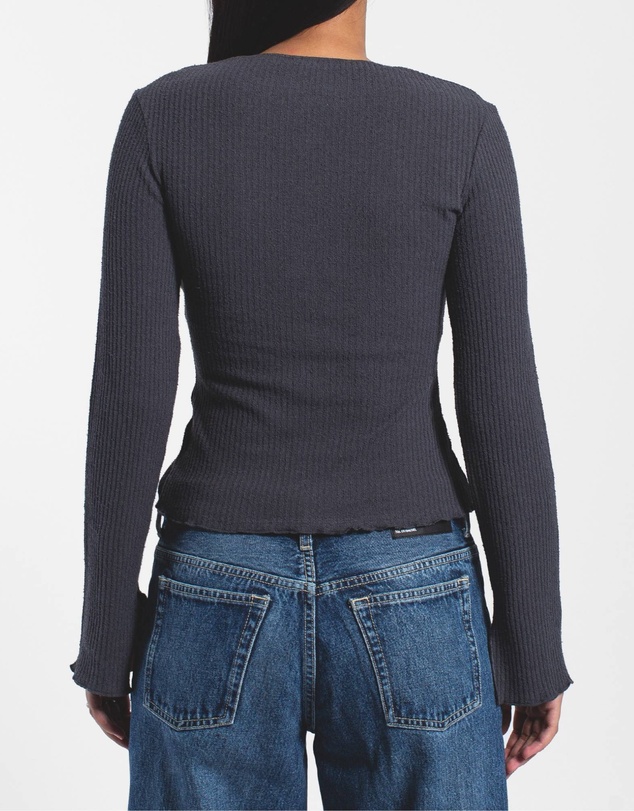 Dr Denim - Erica Button Rib Top