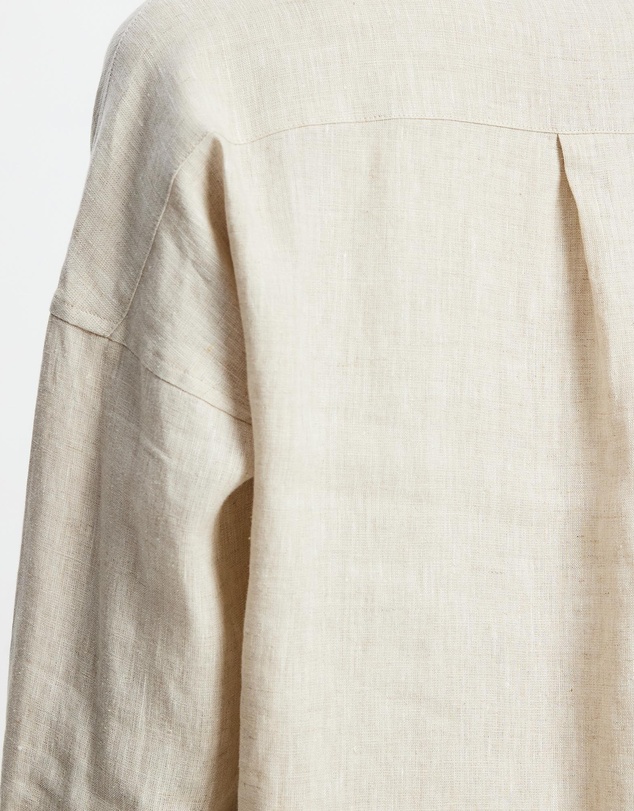 White By FTL - Nami Linen Shirt