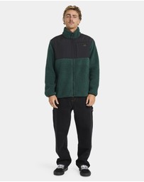 Billabong - Mens Boundary Summit Mock Neck Fleece Top