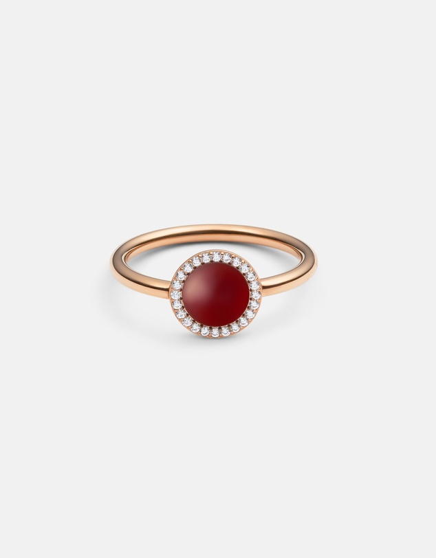 Daniel Wellington - Audrey Ring Red Agathe