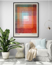 Inka Arthouse - White Unframed Polyphonically by Paul Klee Art Print