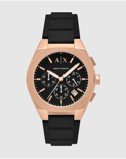 Armani Exchange - Black Chronograph Watch