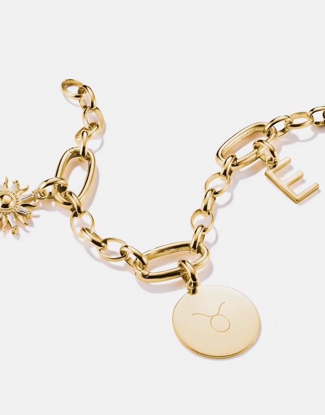 THOMAS SABO - THOMAS SABO Connect Charm large coin Gold