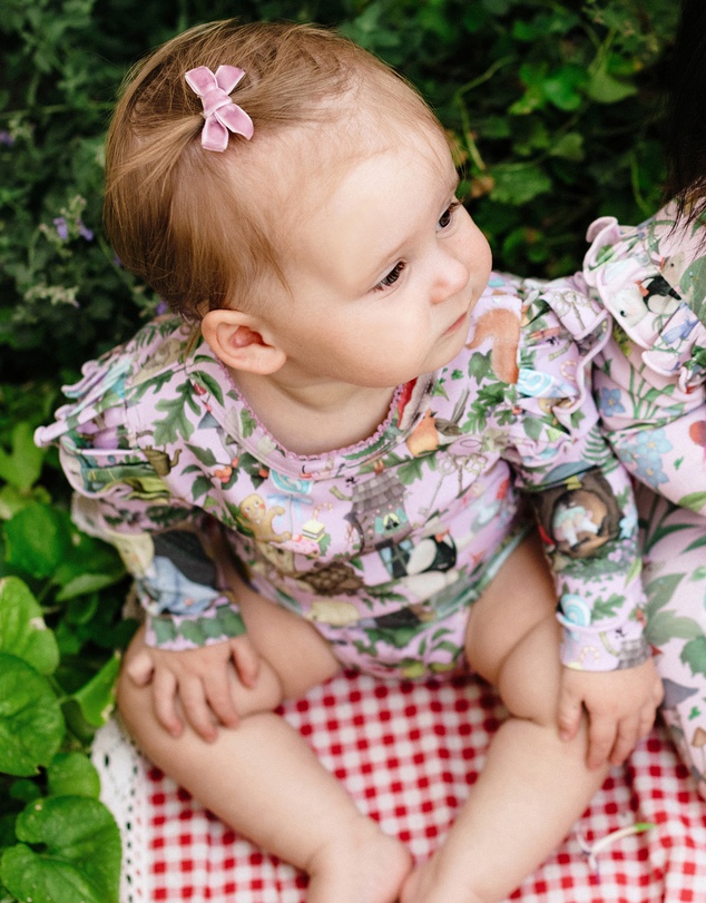 Fleur Harris - 'Faraway Friends' Kindness Bodysuit in Lilac