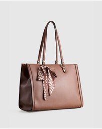 Laura Jones - Scarf Work Tote Bag