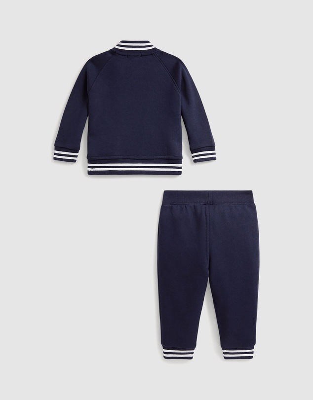 Polo Ralph Lauren - Fleece Baseball Jacket & Jogger Pants - Babies