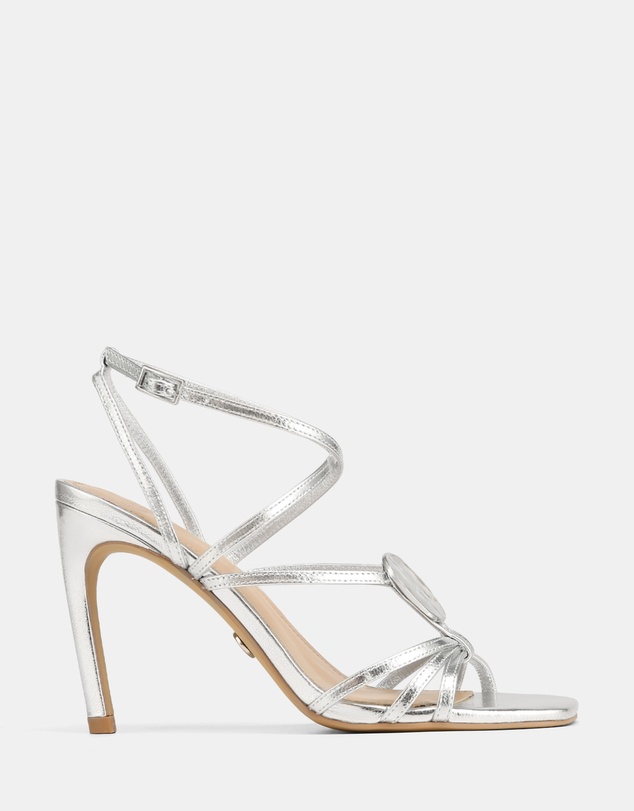 Wittner - Tatum Metallic Leather High Heels
