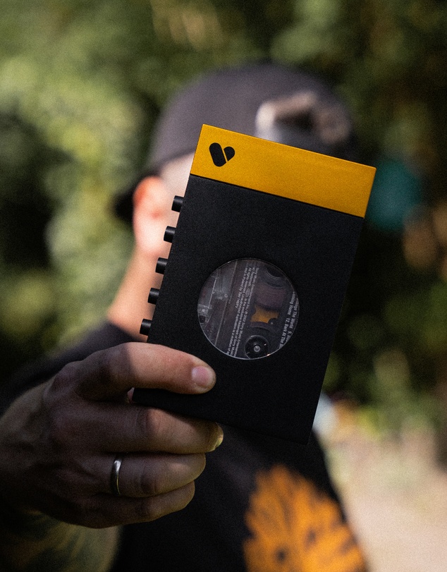 We Are Rewind - We Are Rewind Portable Cassette Player & Recorder - Amy, Black & Yellow