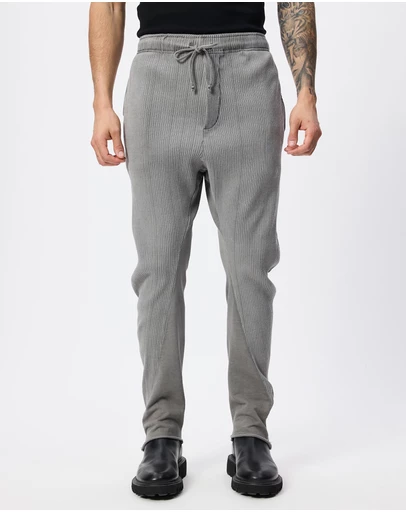 Surrounded By Ghosts - The Litharge Dropped Crotch French Terry Pants