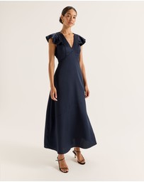 Review - Montreal Flounce Sleeve Dress