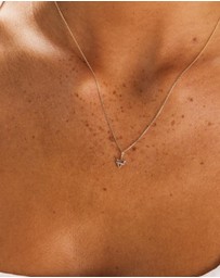 Luna Rae - Solid Gold - Earth Element Diamond Necklace