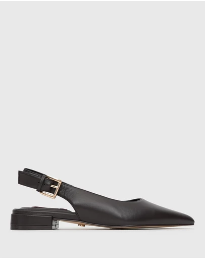 Betts - Chaps Leather Low Heel Pumps
