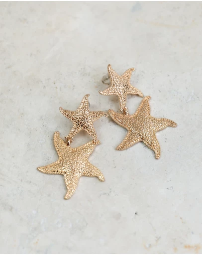 Esther & Co - Auriga Drop Earrings - Gold
