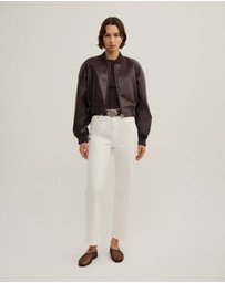 Witchery - Straight Crop Jeans