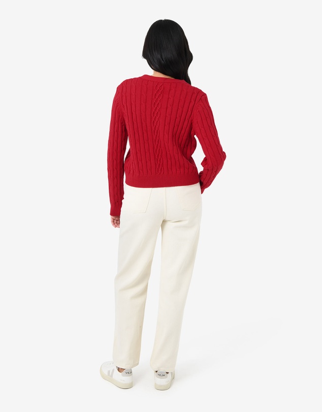 Forcast - Rhodes Cable Knit Cardigan