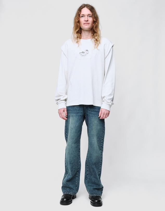 Wynn Hamlyn - Double Up Label T-Shirt