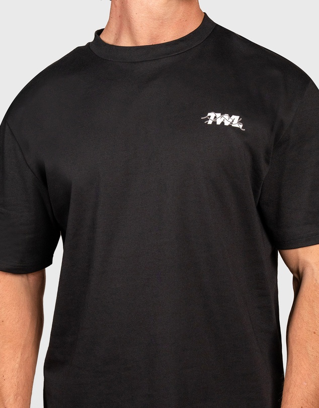 TWL - Oversized T-Shirt Eat Pasta Run Fasta V2