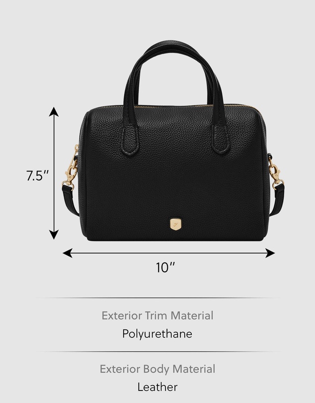 Fossil - Lainey Black Satchel