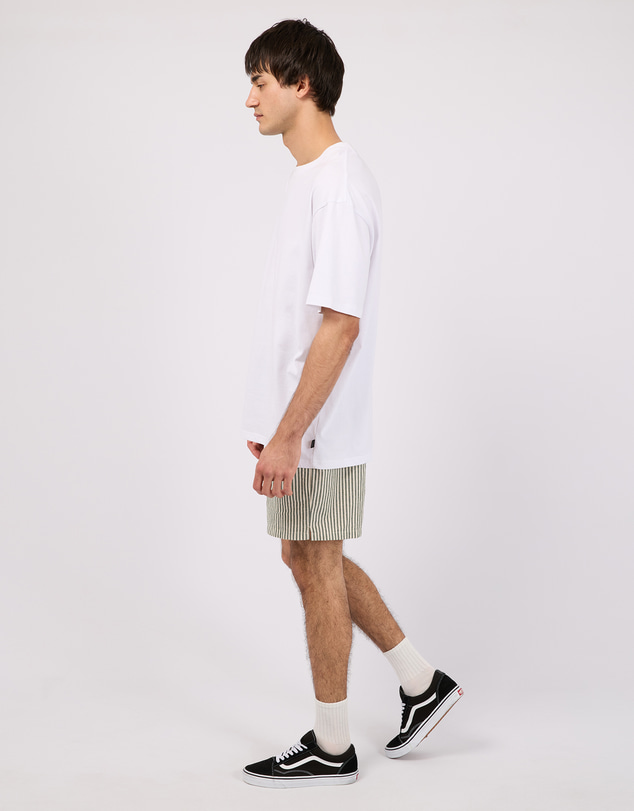 Silent Theory - Stripe Linen Shorts
