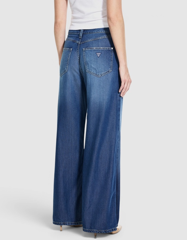 GUESS - High-Rise Bellflower Wide Leg Jeans