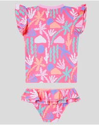 Boardies - Boardies Palm Springs Little Girls Rashie Set