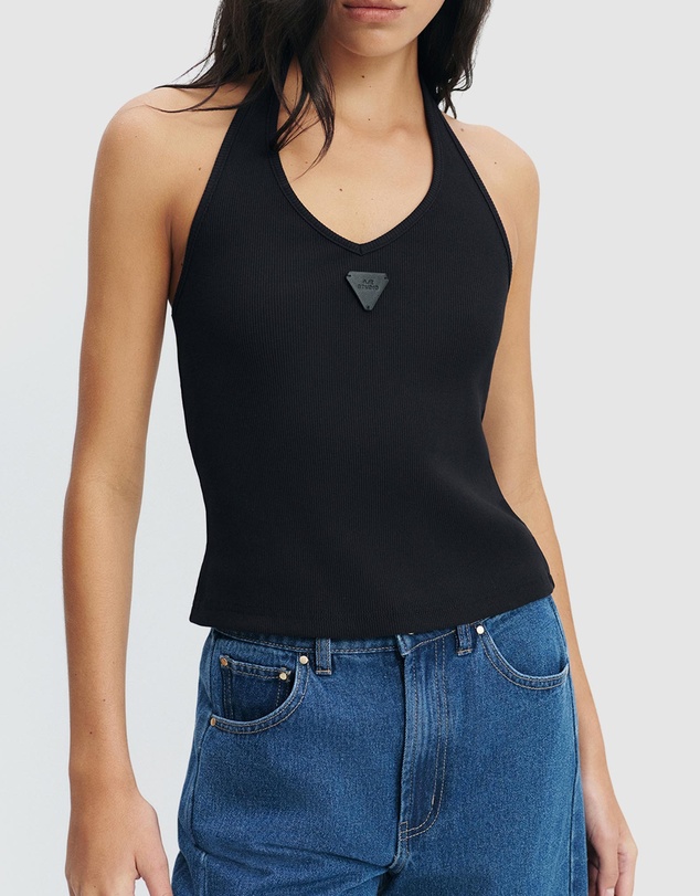 Aje Studio - Cowrie Halter Tank