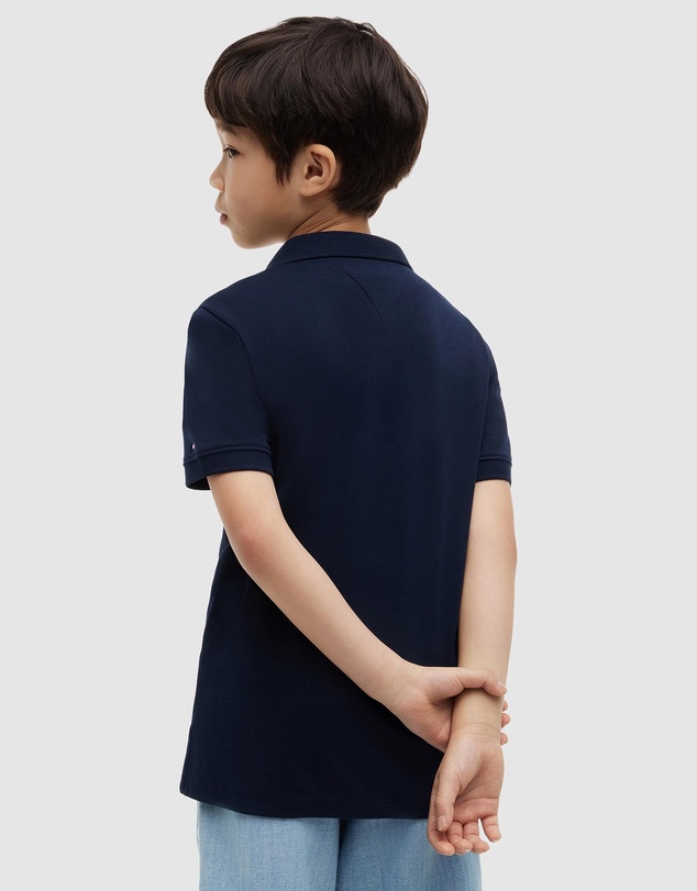 Tommy Hilfiger - Regular Fit Graphic Embroidery Polo Shirt - Kids