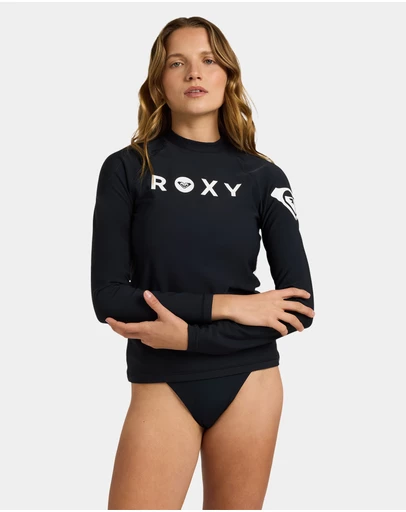 Roxy - Womens Essentials Heater Long Sleeve Rashguard