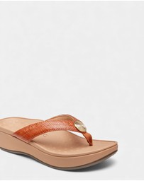 Vionic - Pilar Platform Sandal - Brown